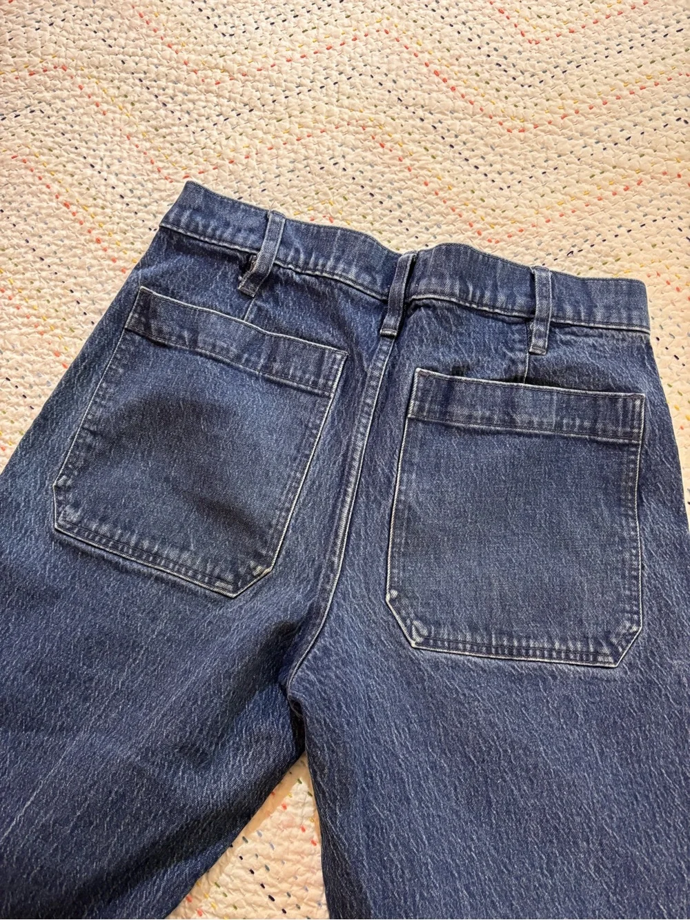 J. Crew Women's Relaxed Indigo Denim Jeans